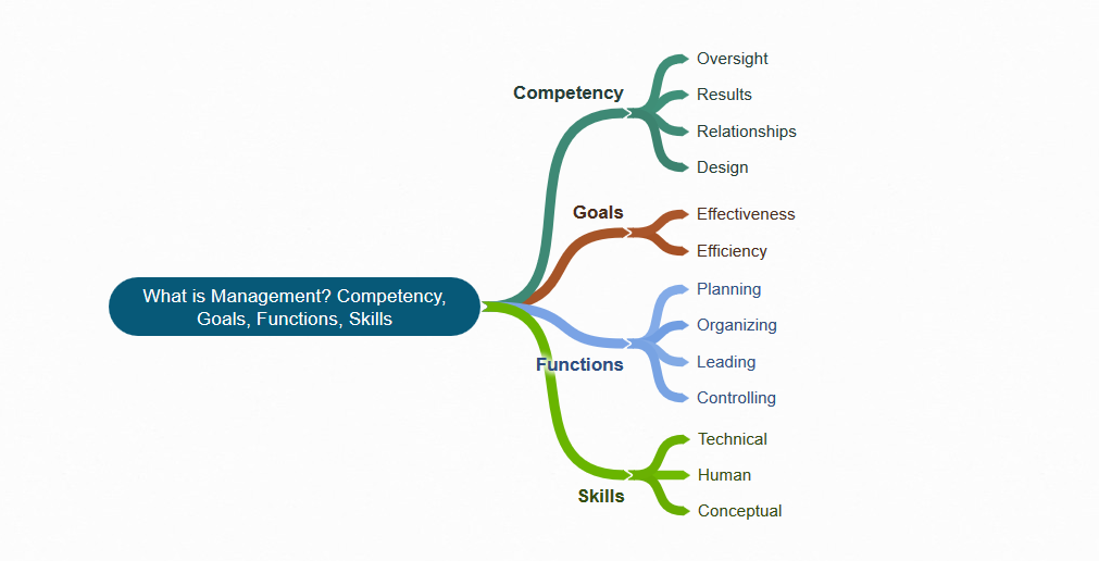 What is Management? Competency, Goals, Functions, Skills